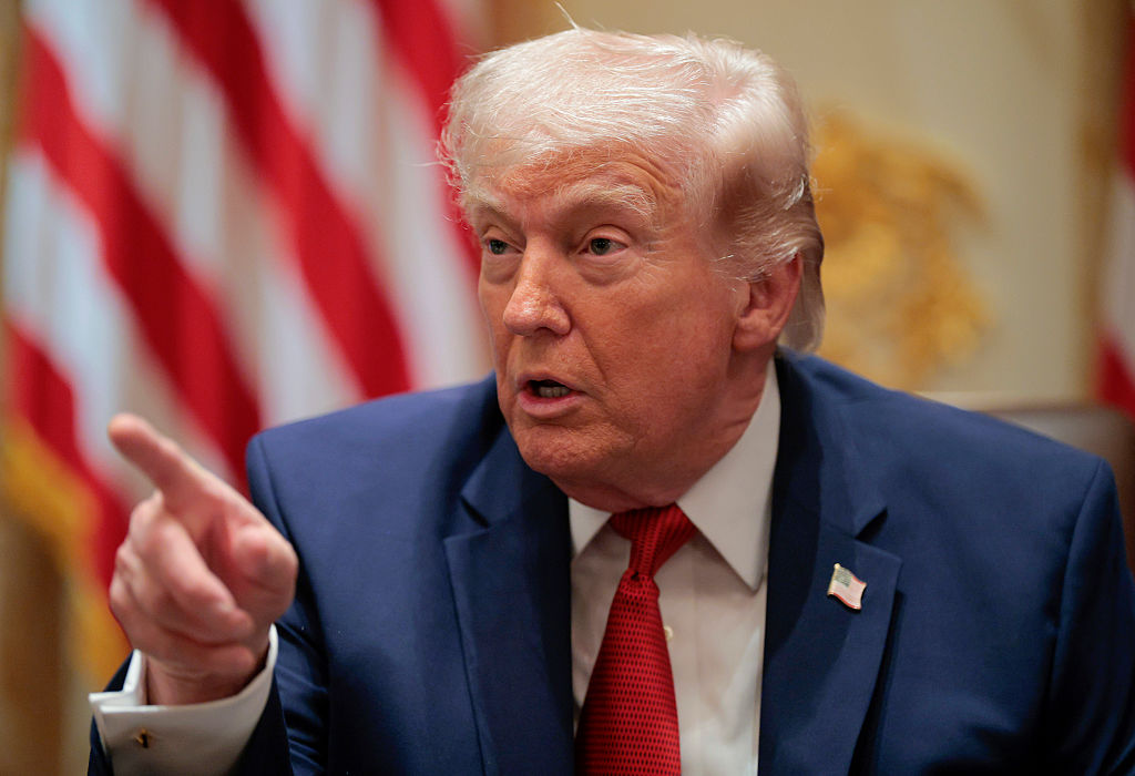 President Trump Meets With His Cabinet At The White House