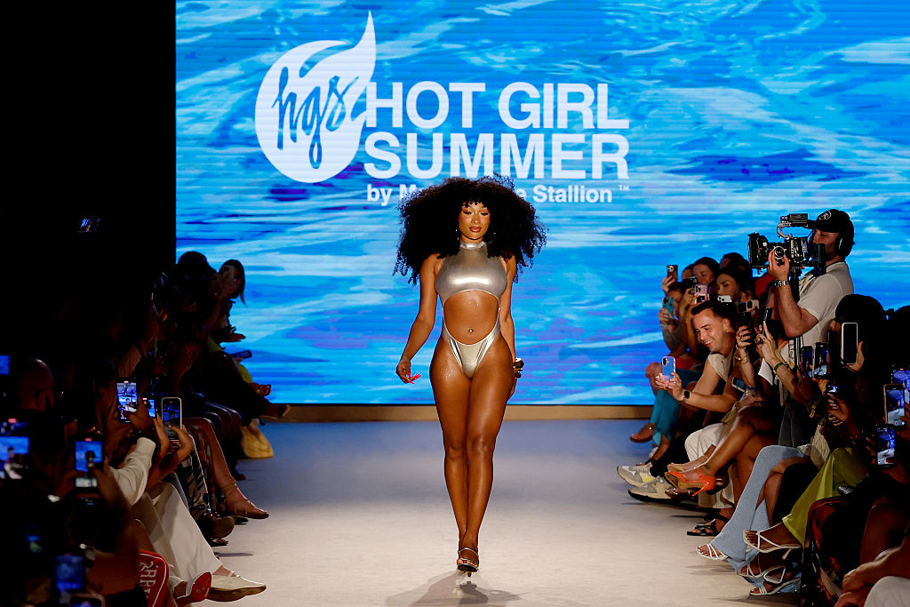 Hot Girl Summer by Megan Thee Stallion at Paraiso Miami Swim Week - Runway