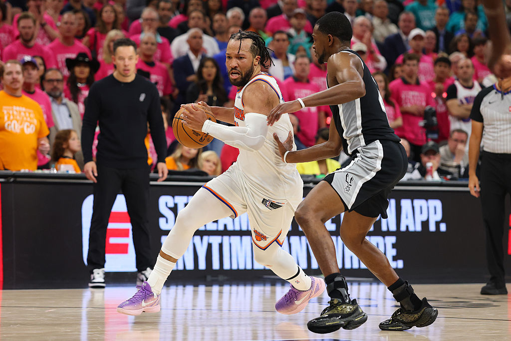Celebrities Spotted At Knicks vs. Spurs NBA Finals