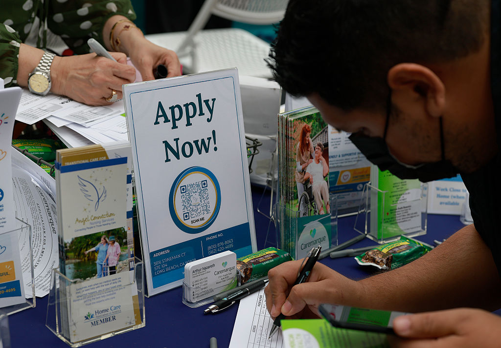 Thousands Look For Employment At Job Fair In Los Angeles