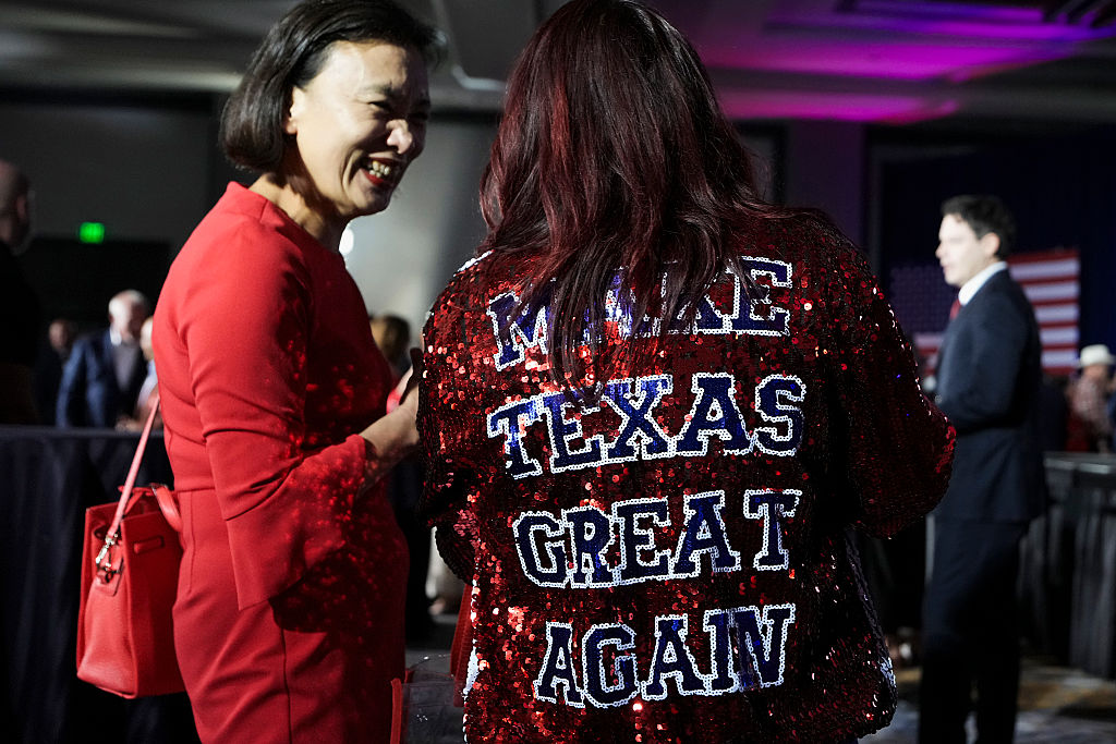 Rep. Ken Paxton, and U.S. Senate candidate watch party