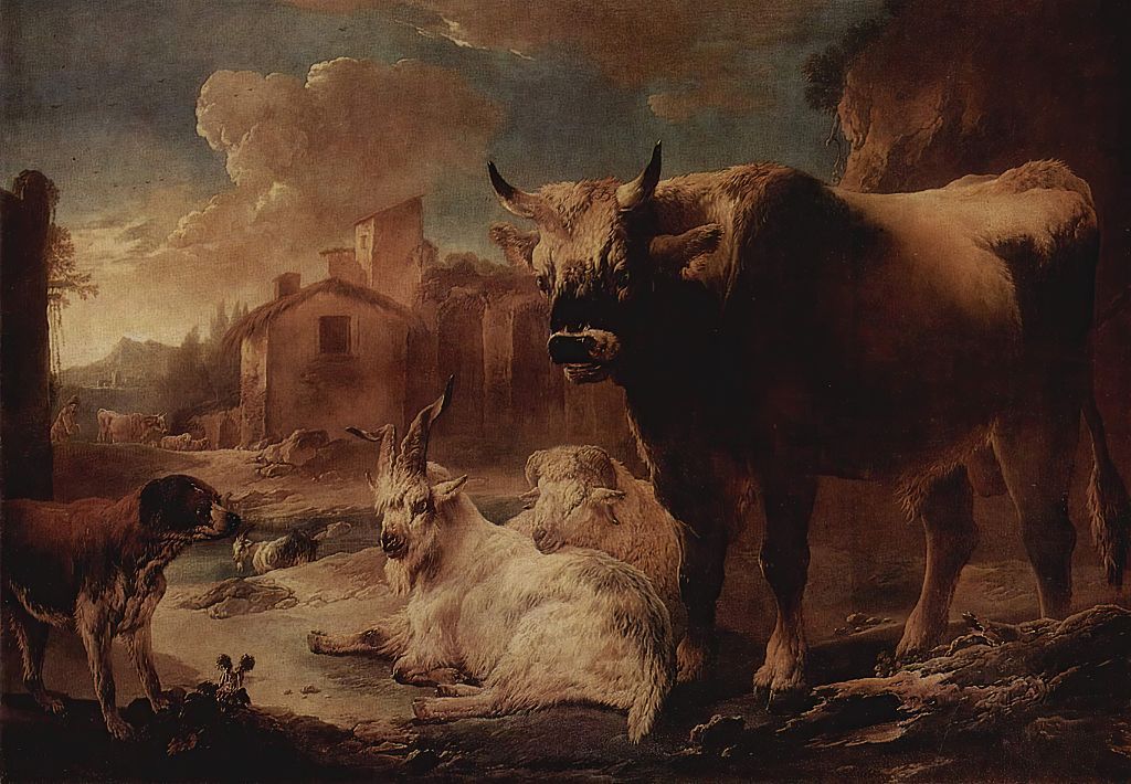 Landscape With A Herd